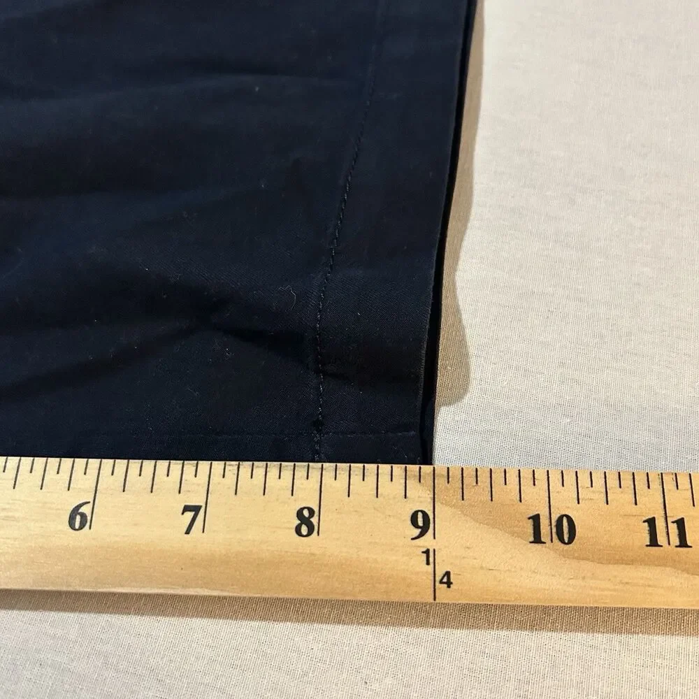 NWT Banana Republic Lived-In Chino Shorts in navy blue sz 38